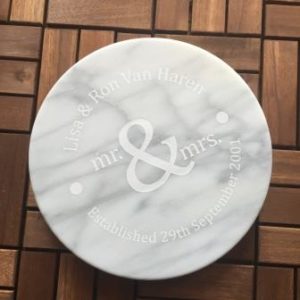 marble lazy susan